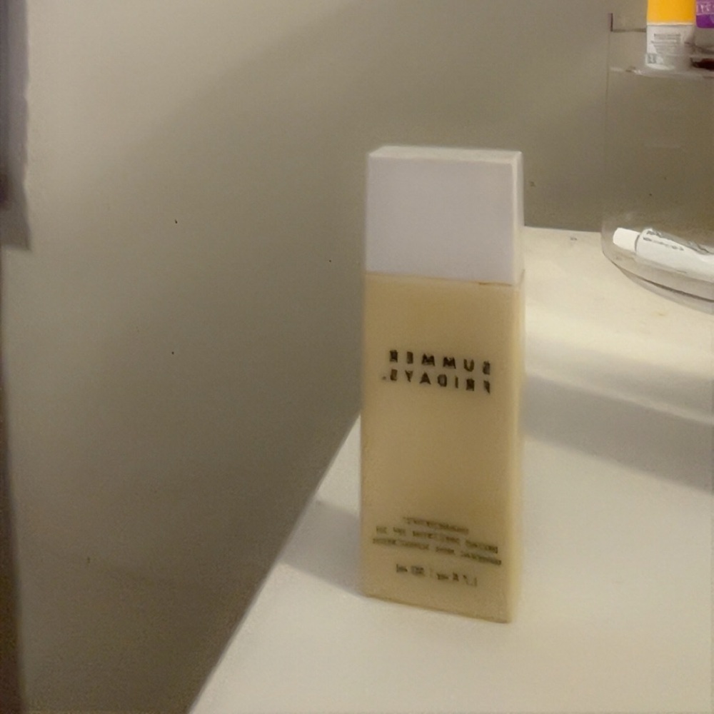 Summer Fridays Cream Bottle with White Cap